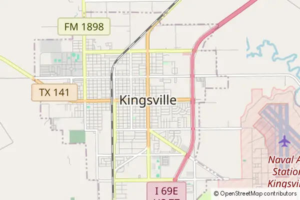 Mapa Kingsville