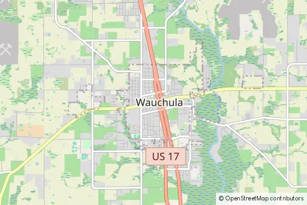 Mapa Wauchula