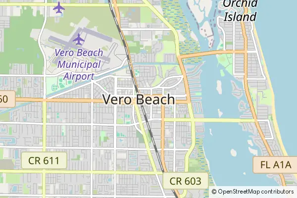 Mapa Vero Beach