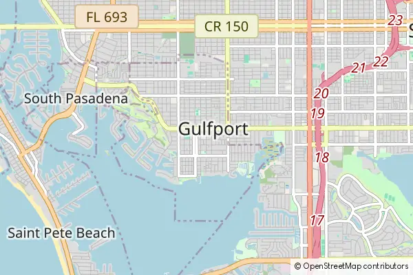 Mapa Gulfport