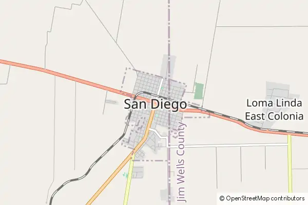 Mapa San Diego