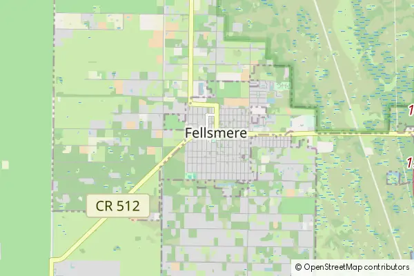 Mapa Fellsmere