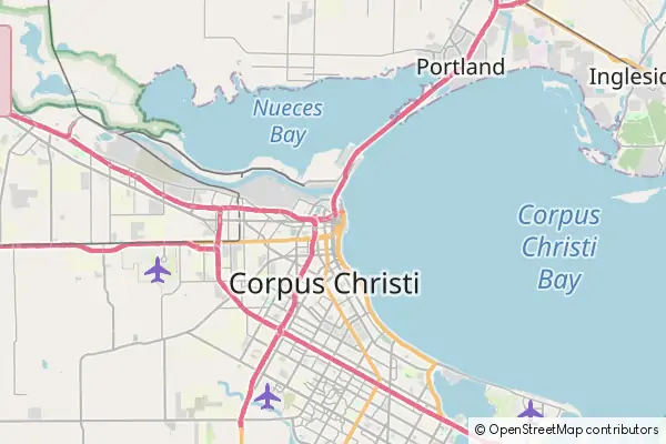 Mapa Corpus Christi