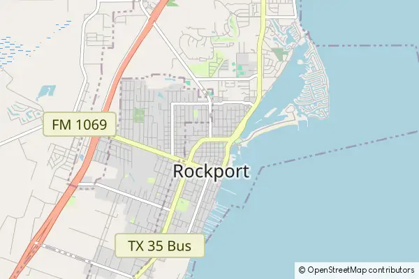 Mapa Rockport