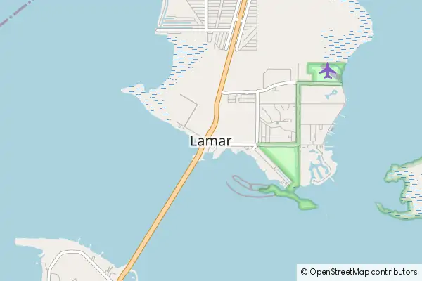 Mapa Lamar