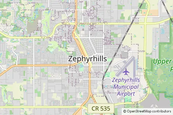 Mapa Zephyrhills