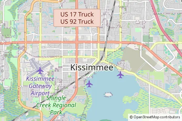 Mapa Kissimmee