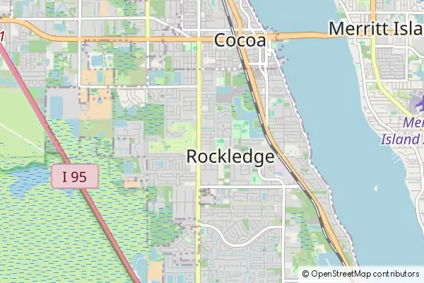 Mapa Rockledge