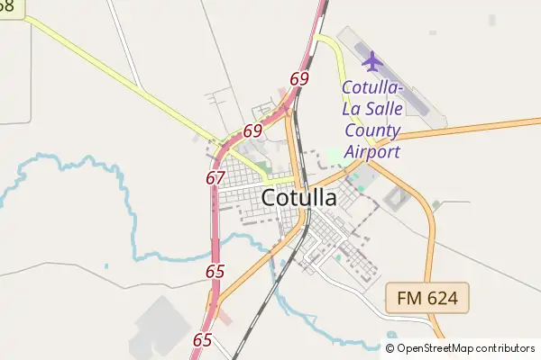 Mapa Cotulla