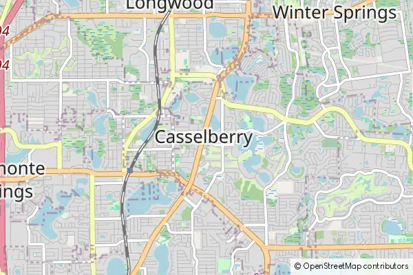 Mapa Casselberry