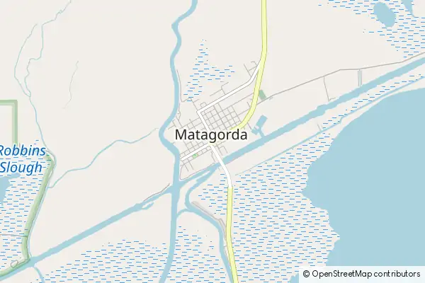 Mapa Matagorda