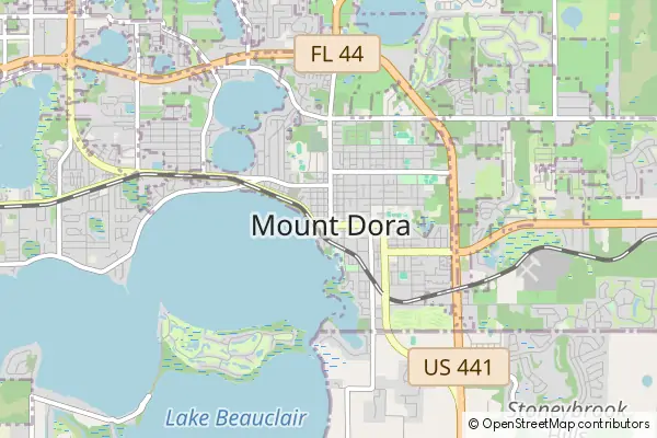 Mapa Mount Dora