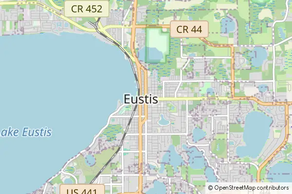 Mapa Eustis