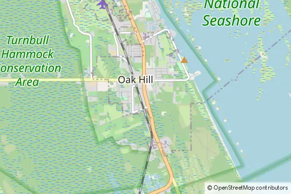 Mapa Oak Hill