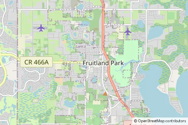 Mapa Fruitland Park