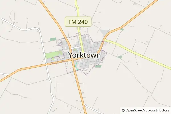 Mapa Yorktown