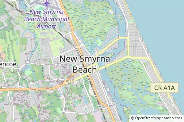 Mapa New Smyrna Beach