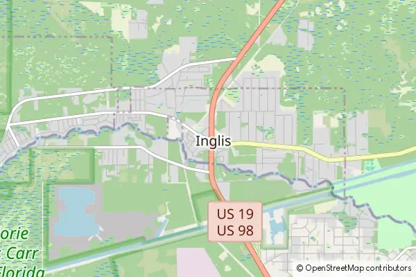 Mapa Inglis