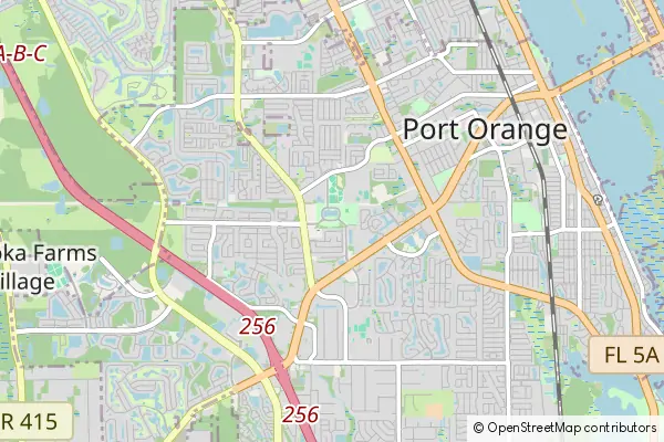 Mapa Port Orange