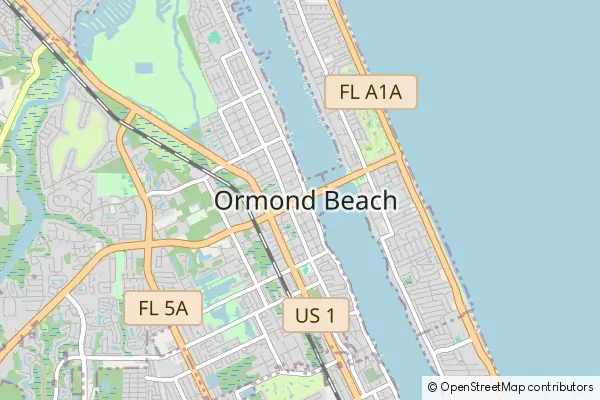 Mapa Ormond Beach