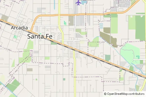 Mapa Santa Fe