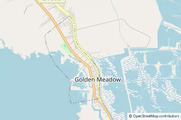 Mapa Golden Meadow