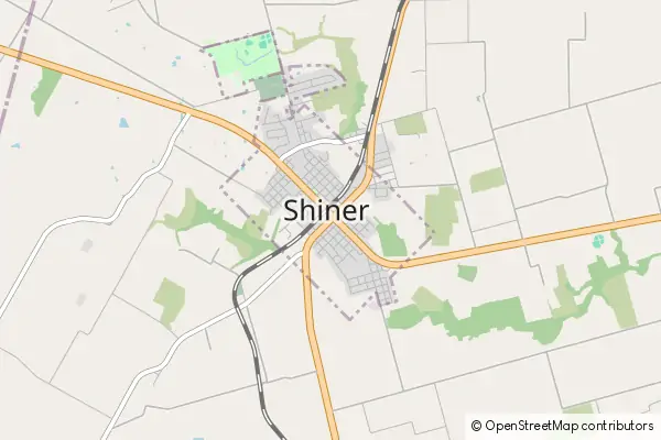 Mapa Shiner