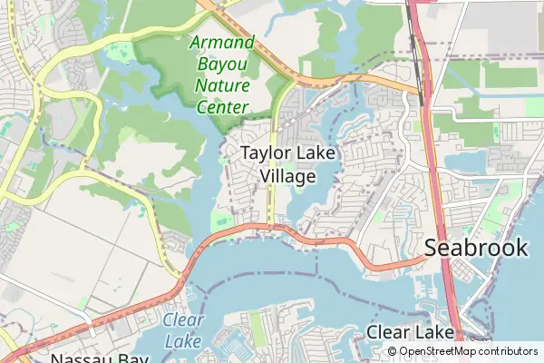 Mapa Taylor Lake Village