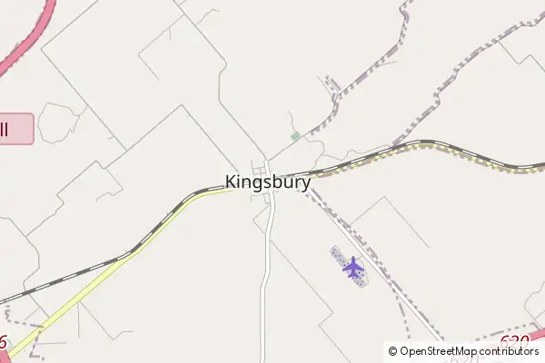 Mapa Kingsbury