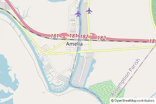 Mapa Amelia