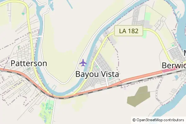 Mapa Bayou Vista