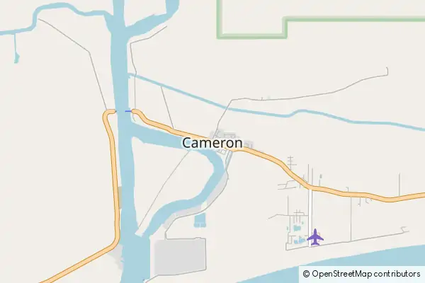 Mapa Cameron