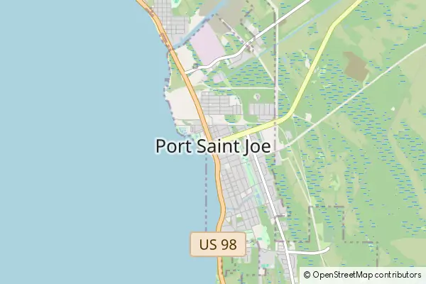 Mapa Port Saint Joe