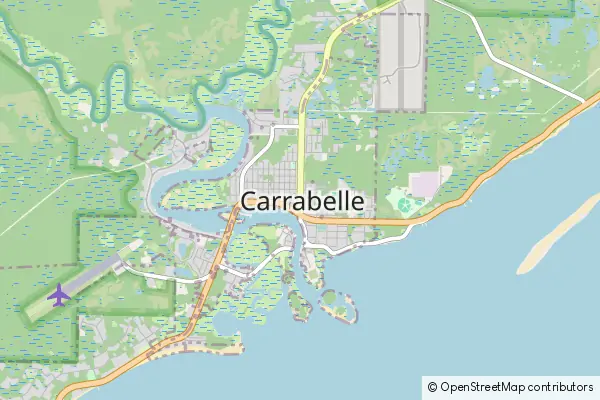 Mapa Carrabelle