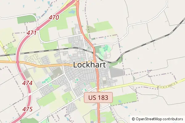 Mapa Lockhart