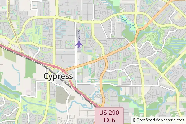 Mapa Cypress