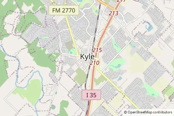 Mapa Kyle