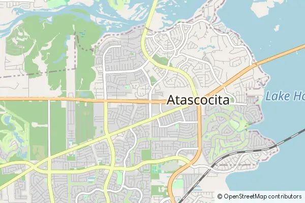 Mapa Atascocita