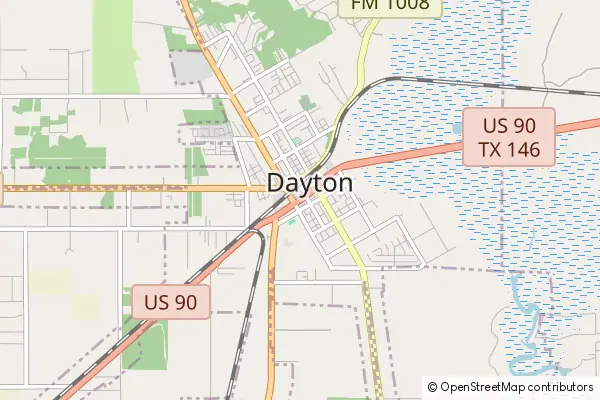 Mapa Dayton