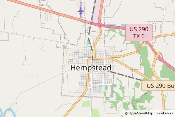 Mapa Hempstead