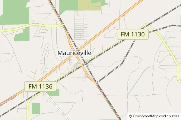 Mapa Mauriceville