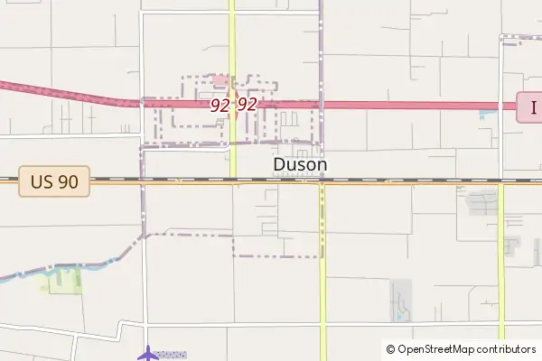 Mapa Duson