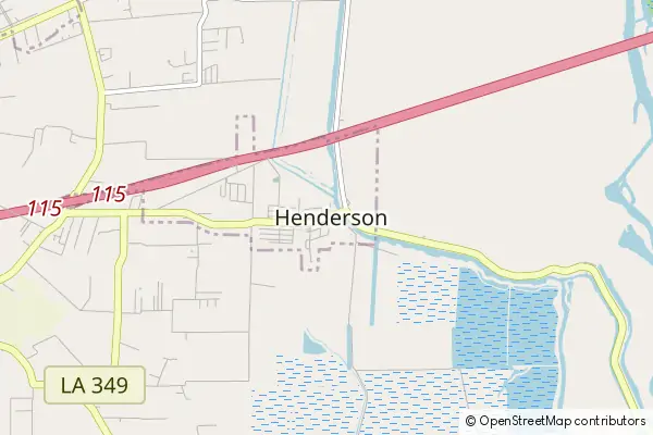 Mapa Henderson