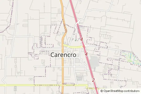 Mapa Carencro