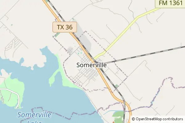 Mapa Somerville