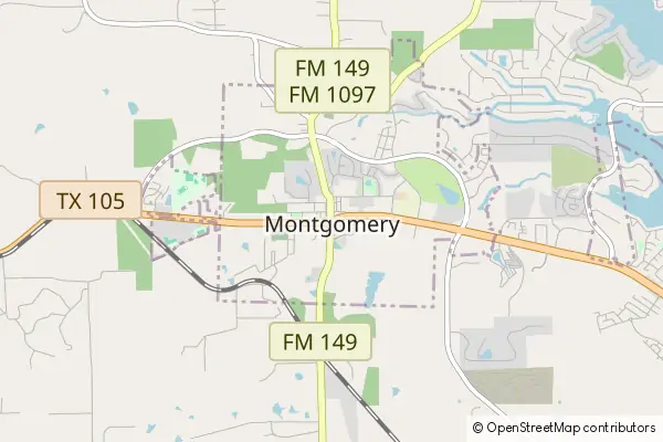 Mapa Montgomery