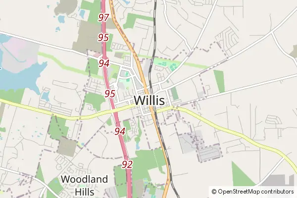 Mapa Willis