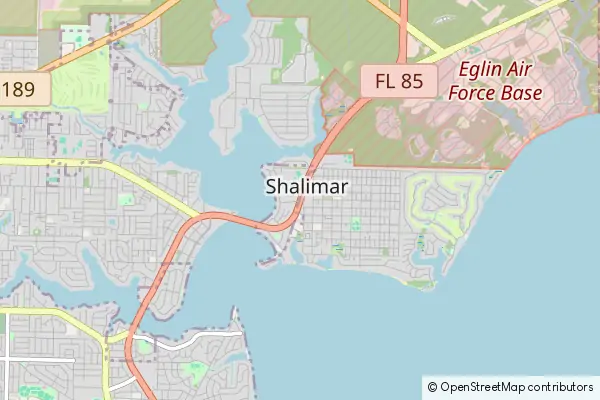 Mapa Shalimar