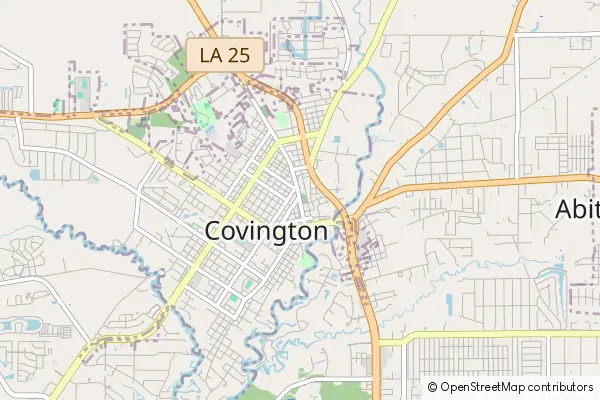 Mapa Covington