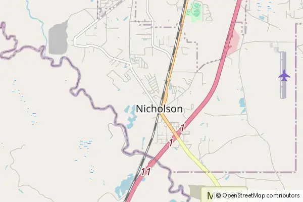 Mapa Nicholson